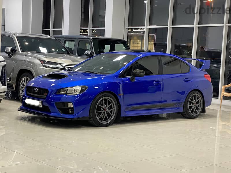 Subaru WRX STI 2017 Blue 1