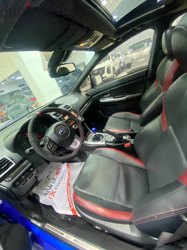 Subaru WRX STI 2017 Blue 4