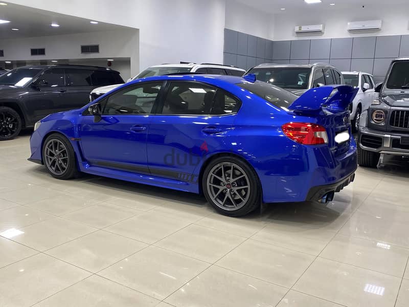 Subaru WRX STI 2017 Blue 6