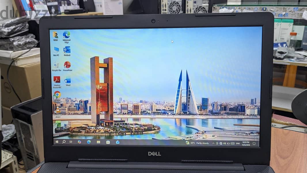 DELL 10th Gen Core i3 Laptop 8GB DDR4 RAM 128GB M. 2 SSD + 250GB HDD 15 4