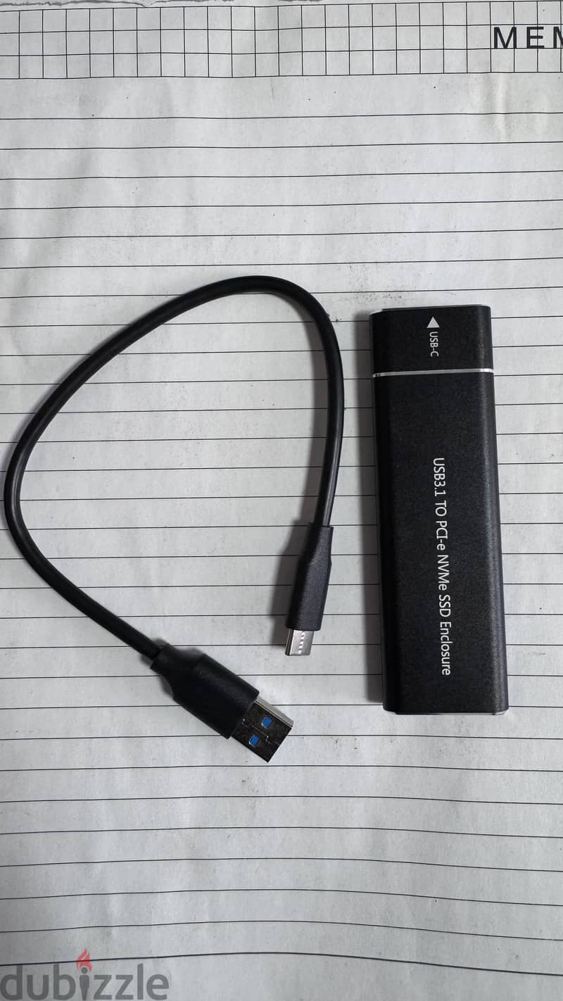 Lexar 500 GB nvme in enclosure 2
