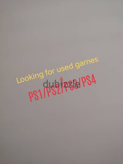 Wanted PlayStation Games!!