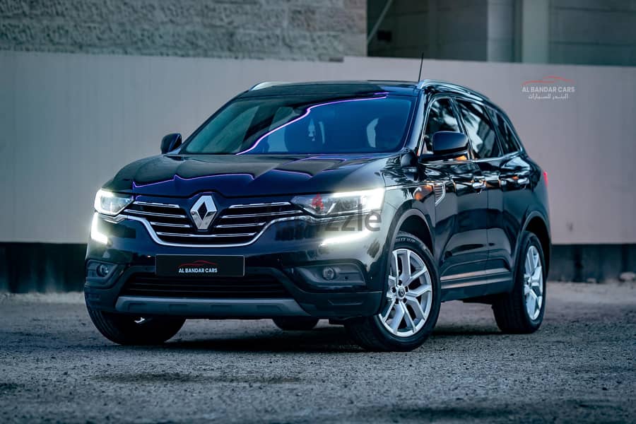 Renault Koleos 2017 Black  Zero Accident  Sunroof  Agency  BahrainSpec 1