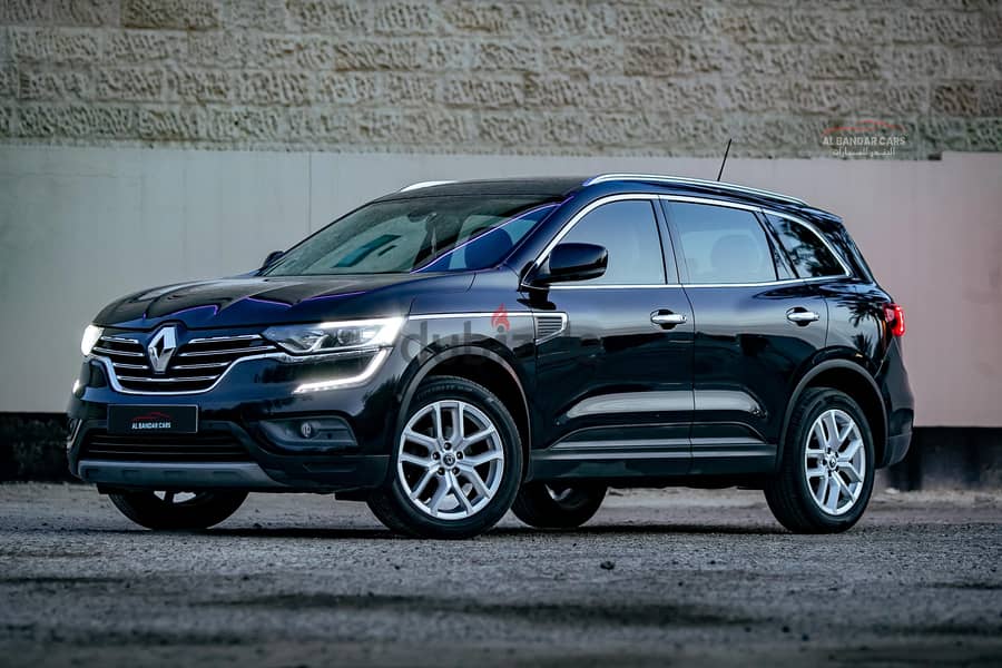 Renault Koleos 2017 Black  Zero Accident  Sunroof  Agency  BahrainSpec 2