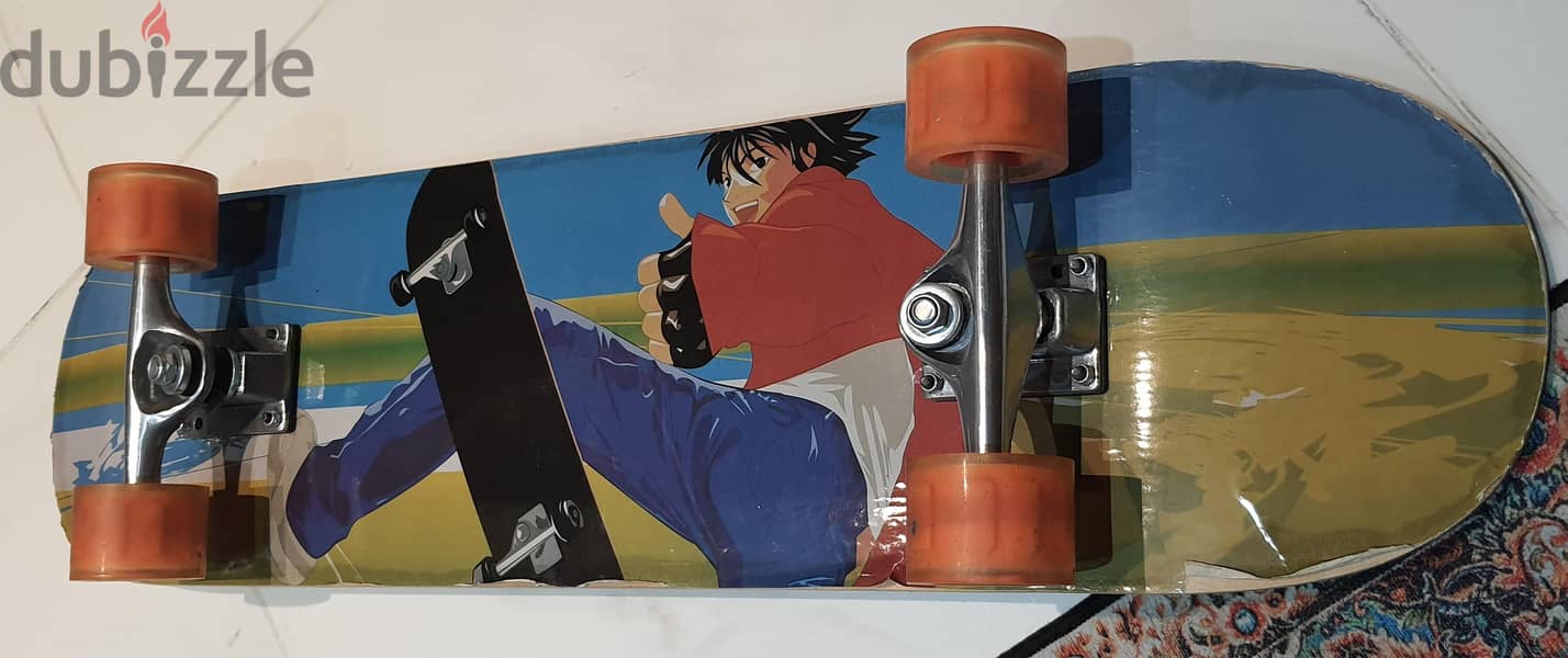 Used Skateboards for Sale – Wooden Cruiser & Heavy-Duty White Cruiser 1