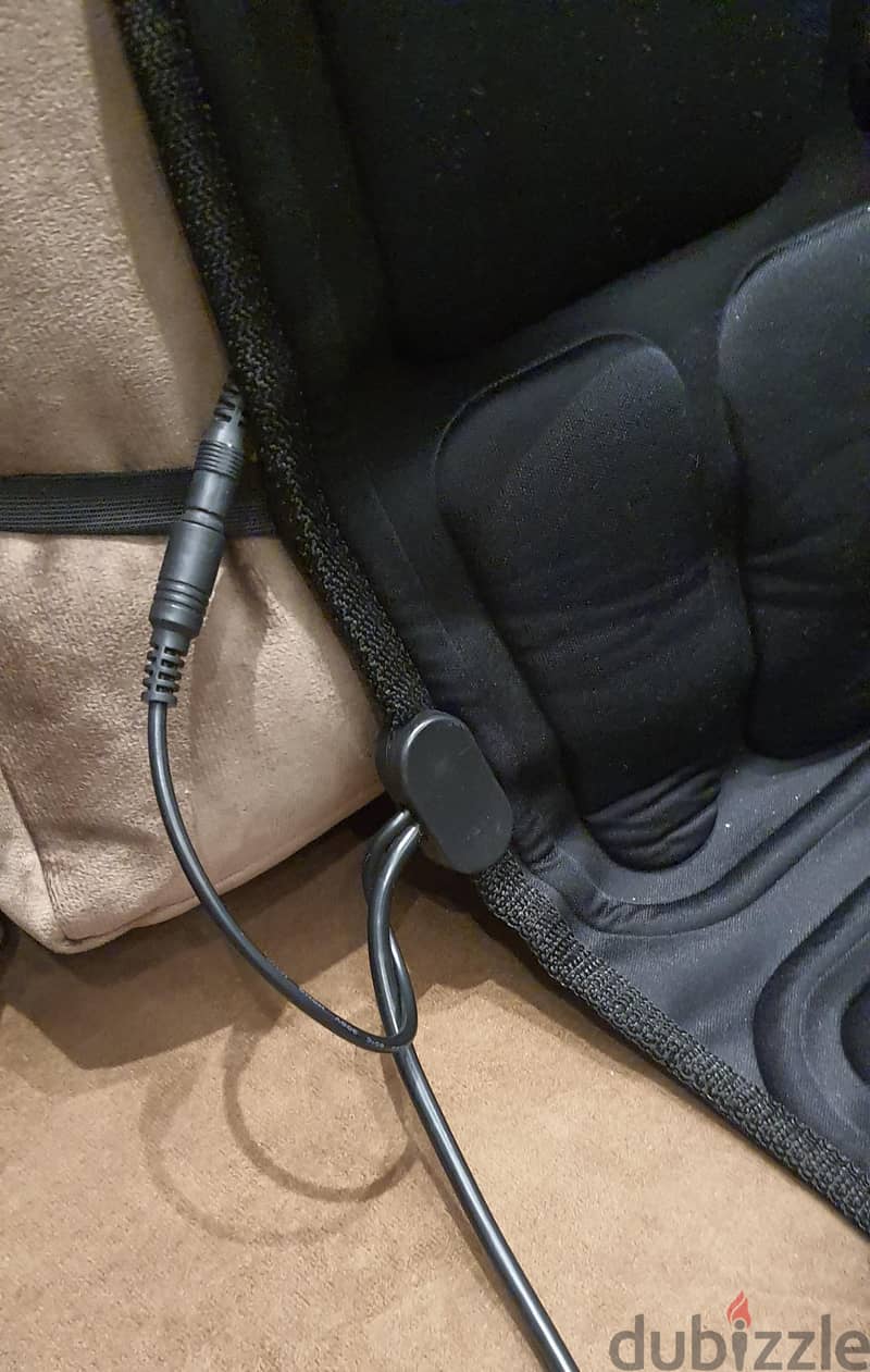 Car & Home Massage Seat Cushion with Heat – Includes Extra Adapter! 5
