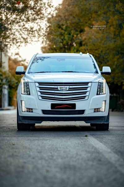 Cadillac Escalade 2016 White  V8  Bahrain Spec  BD 8,850 Neg.