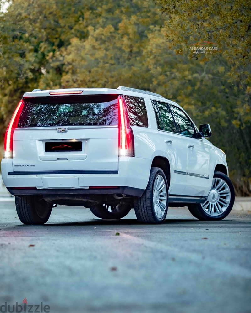 Cadillac Escalade 2016 White  V8  Bahrain Spec  BD 8,850 Neg. 8