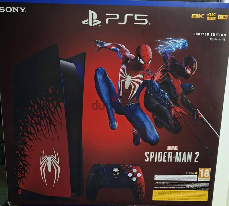 PS5 SPIDERMAN 2 limited edition New  ( جديد ) 1