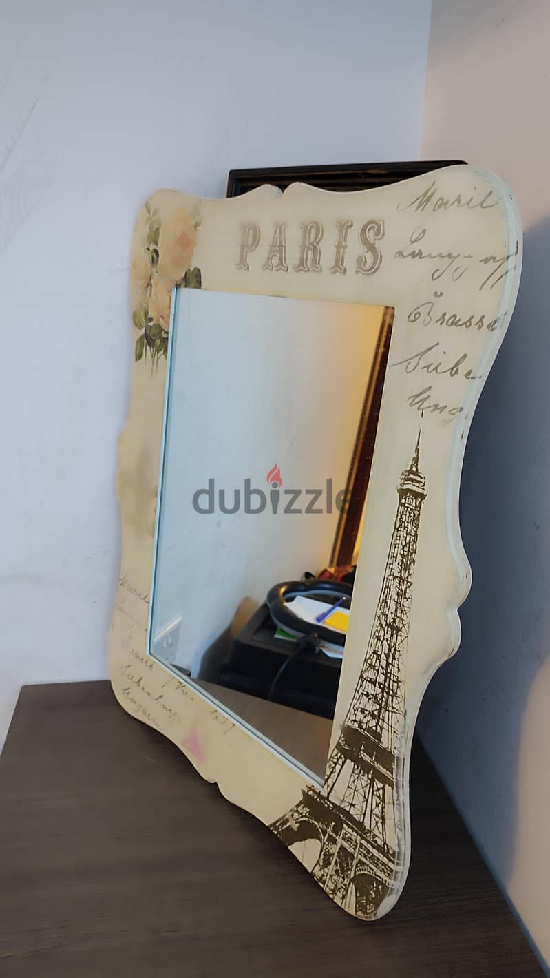 50 cm × 60 cm Paris Decorative Wall Mirror — 6 BD 1