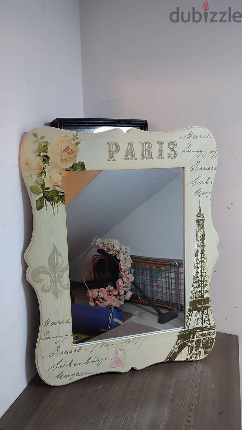50 cm × 60 cm Paris Decorative Wall Mirror — 6 BD 2