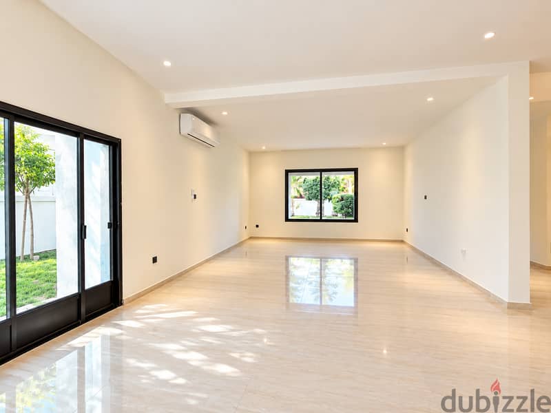 4BR Villa | Saar | Semi-Furnished | Pool & Garden 1