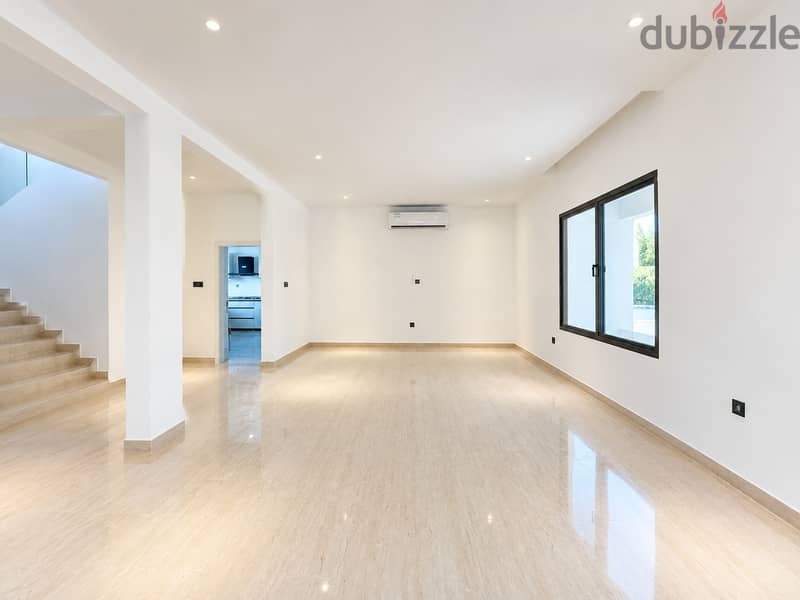 4BR Villa | Saar | Semi-Furnished | Pool & Garden 2