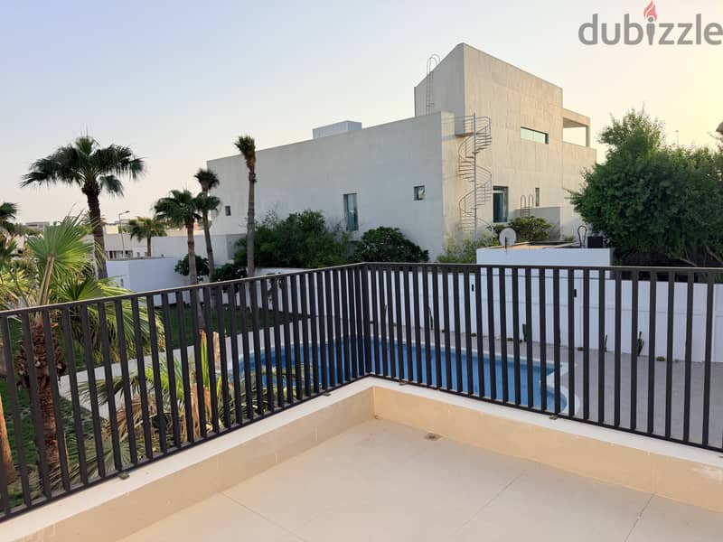 4BR Villa | Saar | Semi-Furnished | Pool & Garden 10
