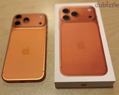 iPhone 17 Pro Max 256GB Orange Mint Condition 3 Months Used Carefully