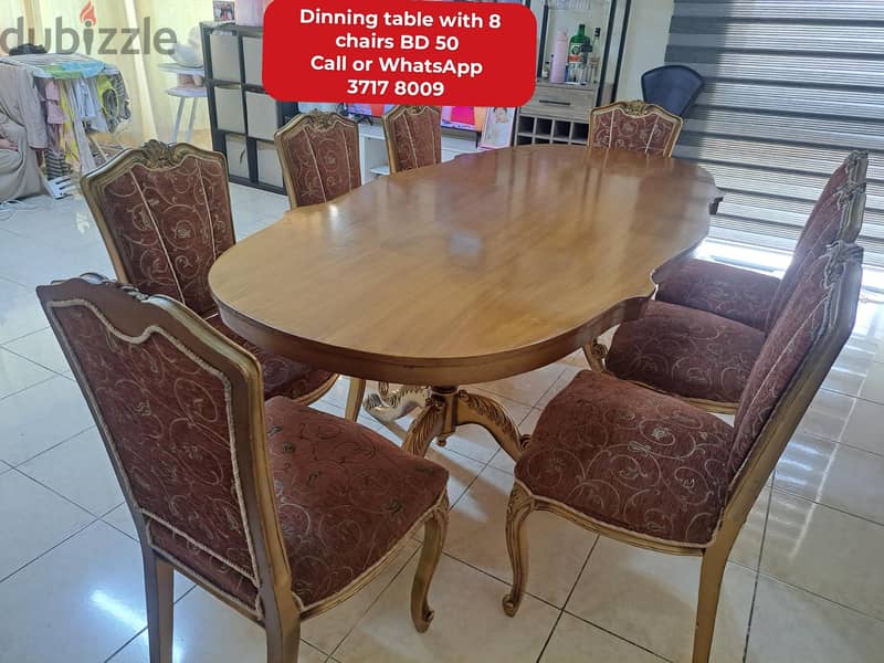 Dinning table and other furniture for sale with delivery 9