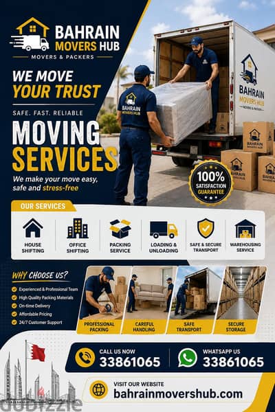 House Movers and Packers villa flat office shifting