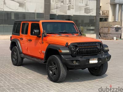 Jeep Wrangler Sport 2018 Orange
