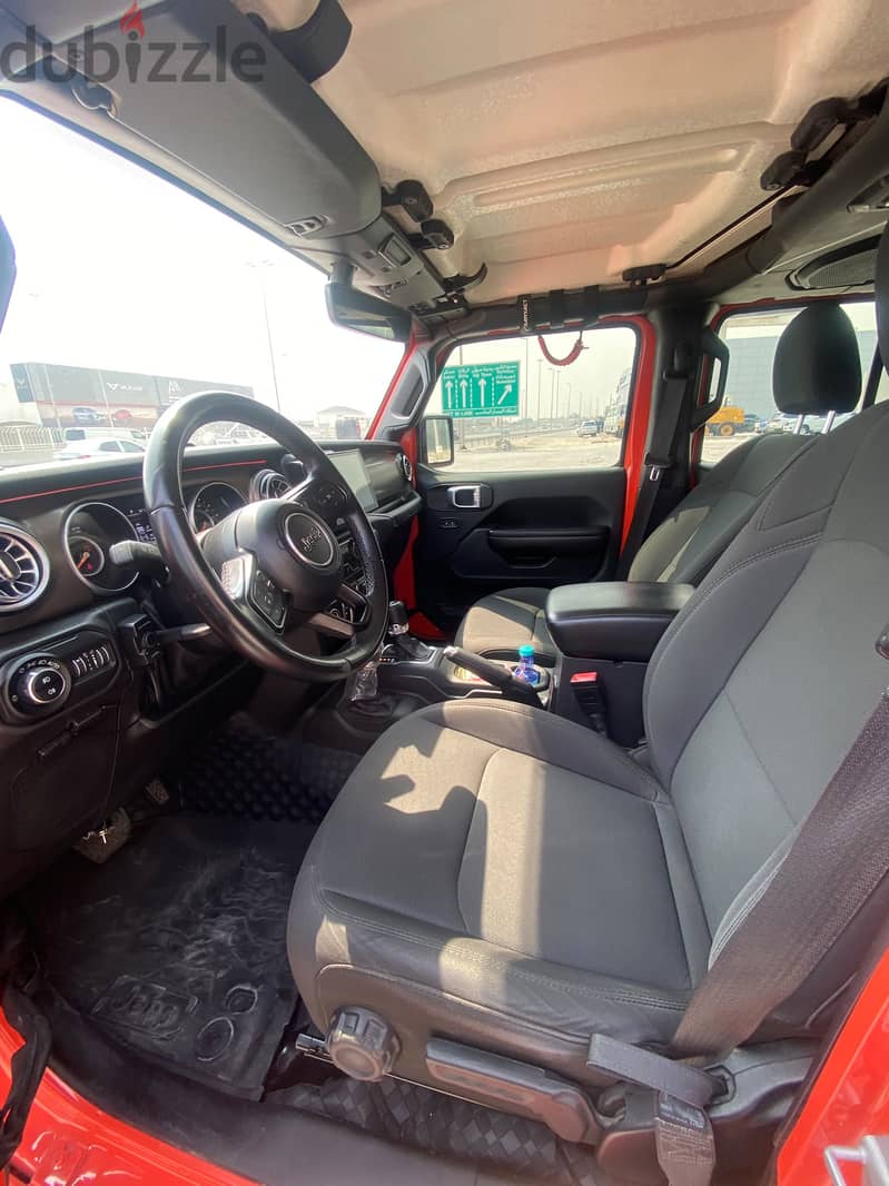 Jeep Wrangler Sport 2018 Orange 4