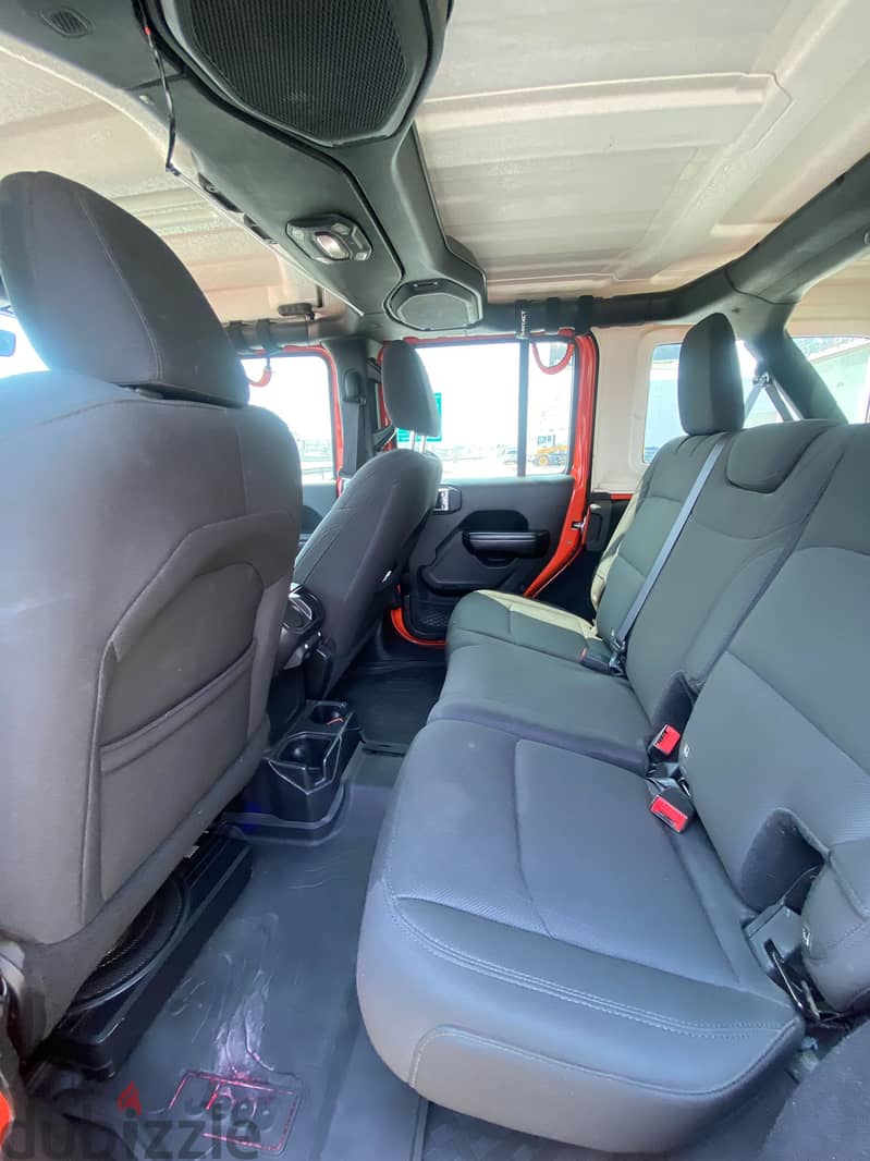 Jeep Wrangler Sport 2018 Orange 5