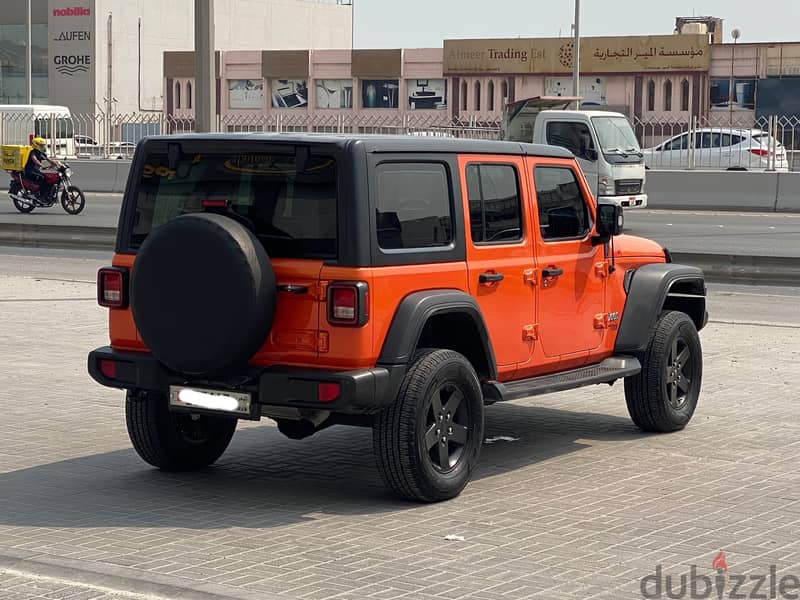 Jeep Wrangler Sport 2018 Orange 6