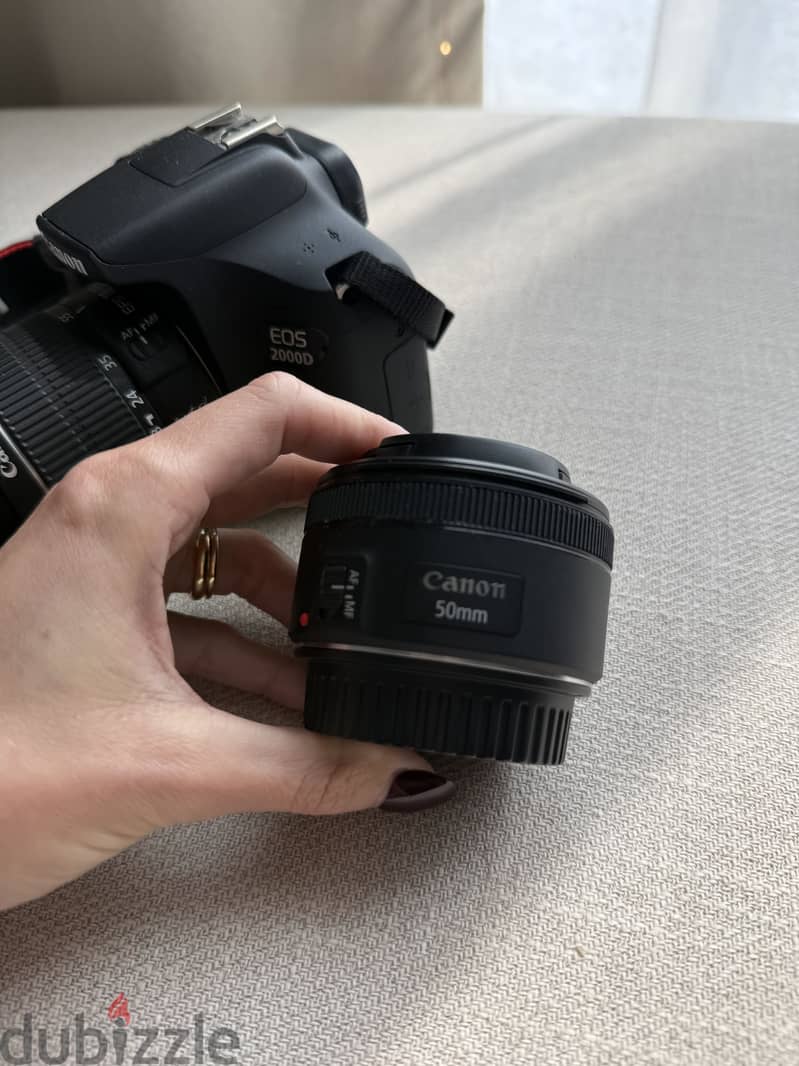 Canon EOS 2000D + 2 Lenses | Excellent Condition 3