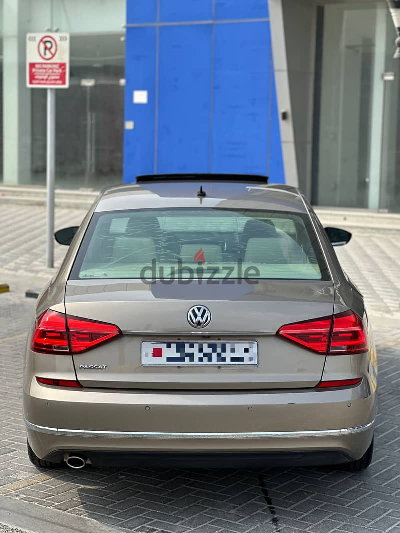 VOLKSWAGEN PASSAT 2016 BEIGE 3