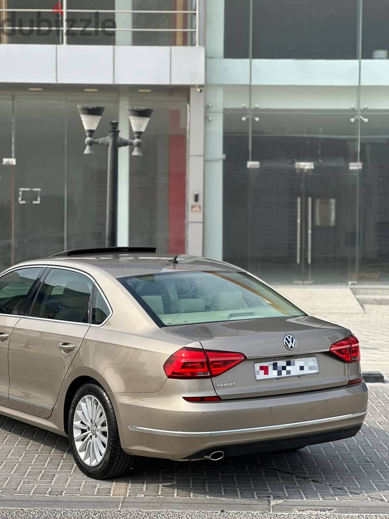 VOLKSWAGEN PASSAT 2016 BEIGE 5