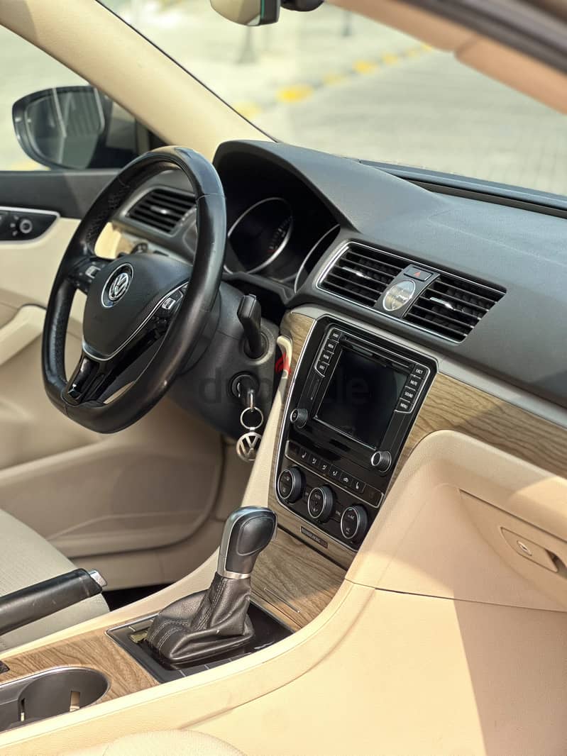 VOLKSWAGEN PASSAT 2016 BEIGE 7