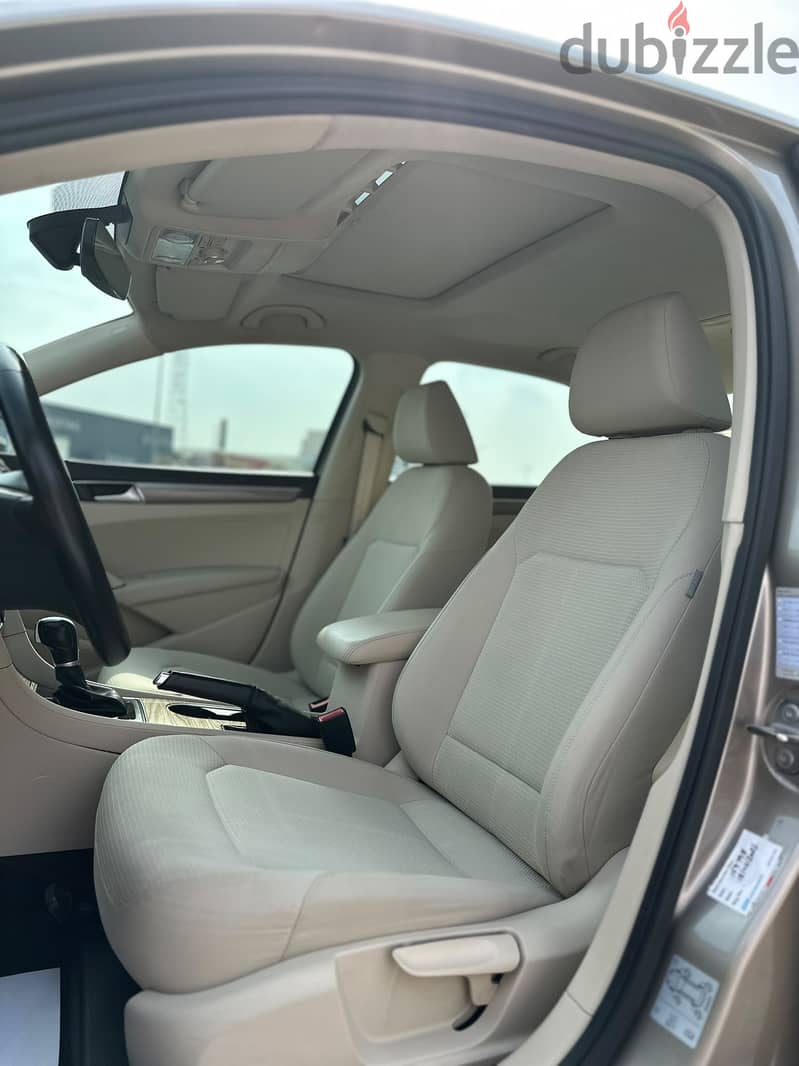 VOLKSWAGEN PASSAT 2016 BEIGE 8