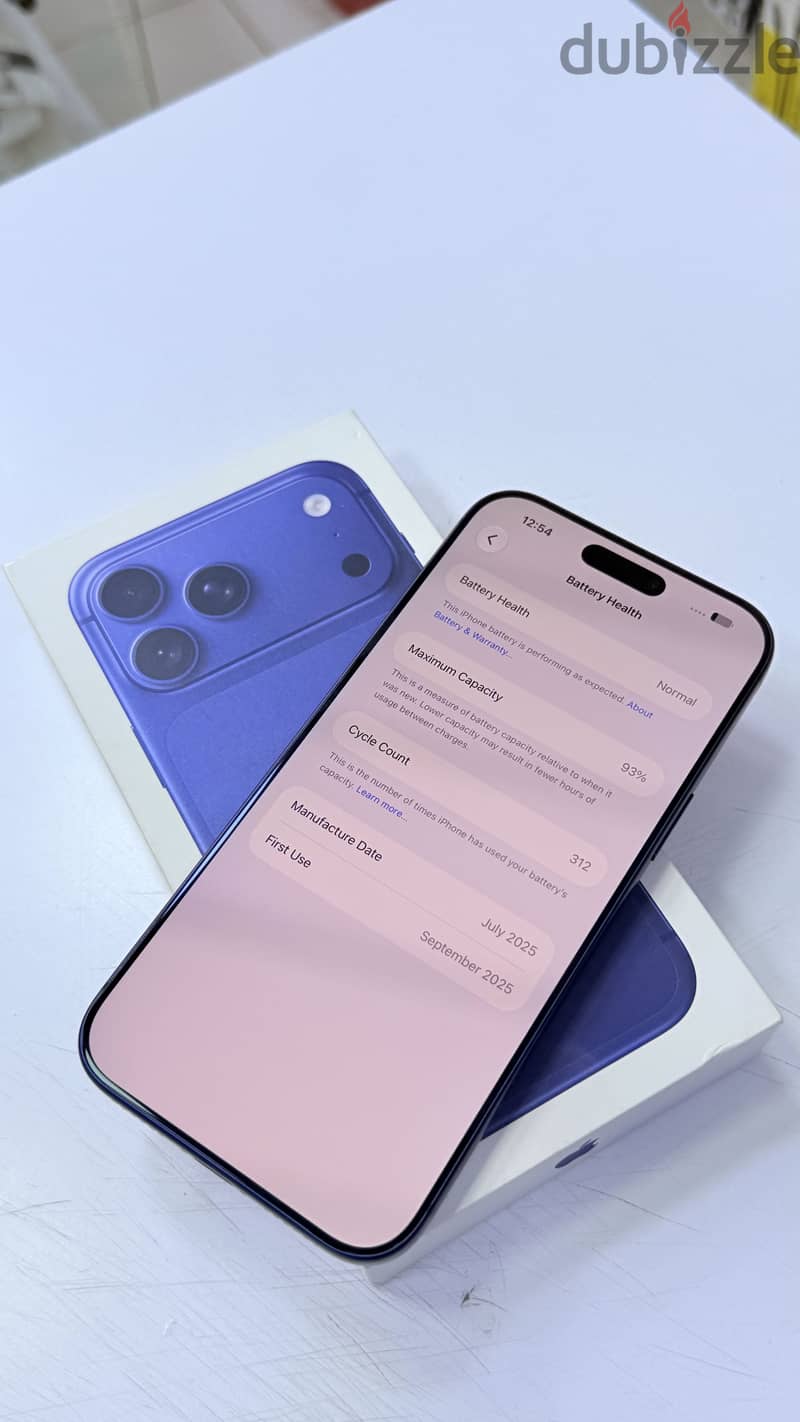 Apple - iPhone 17 Pro Max 256gb batt 93% All original 1