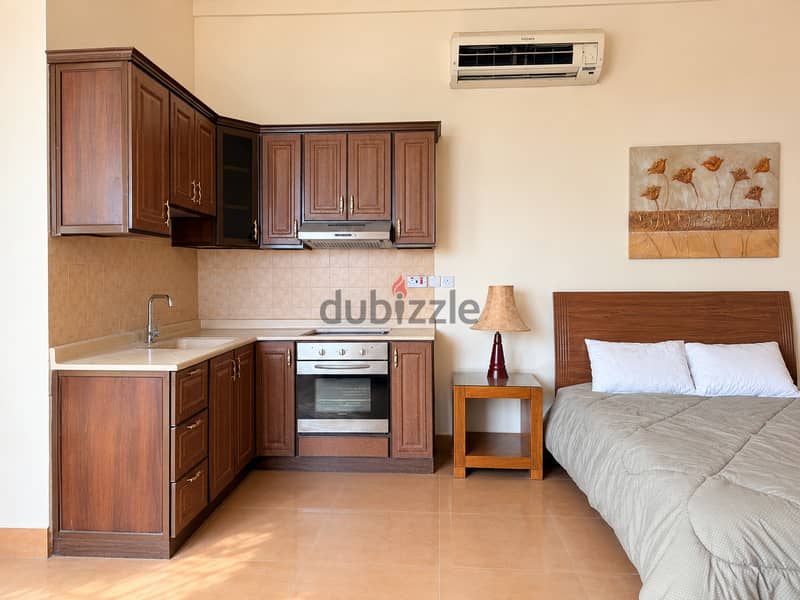 Studio Apartment | Janabiya | Furnished | EWA Included 2