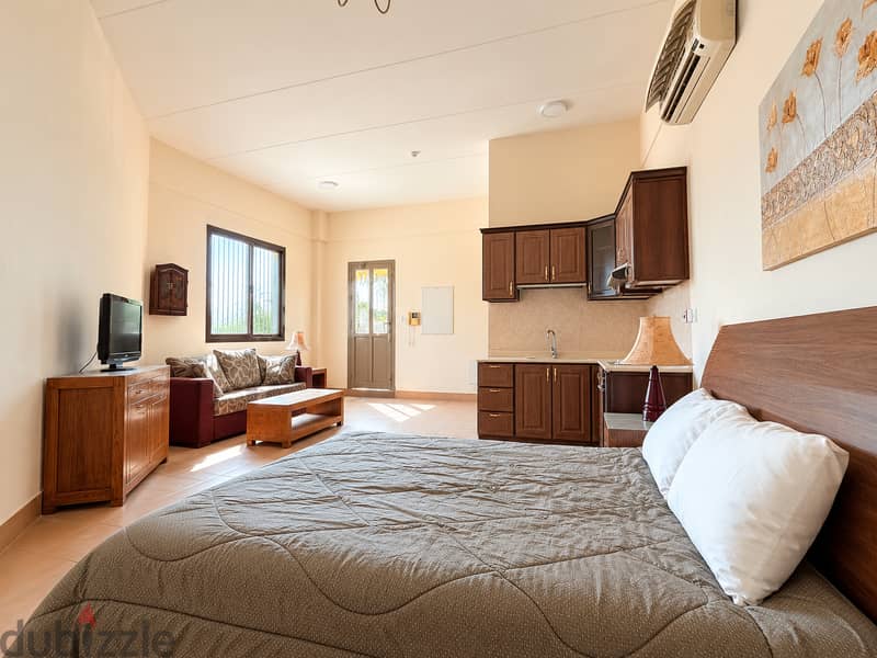Studio Apartment | Janabiya | Furnished | EWA Included 4