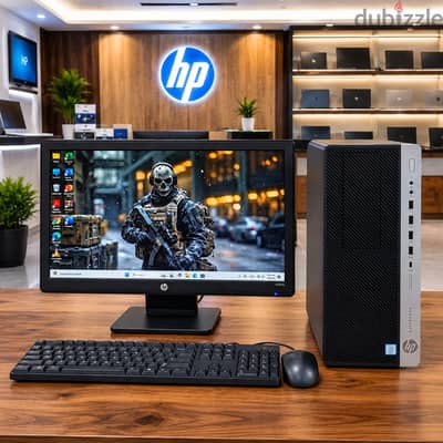 HP Core i7 6th Gen PC RAM 8GB SSD 256GB 19" Monitor Win 11 & Office 20