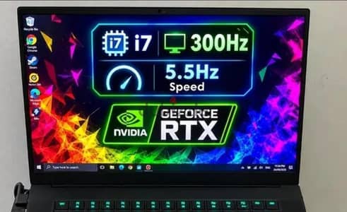 Razer blade i7 10870H RTX 2080 Super 16GB Metal Gaming Laptop