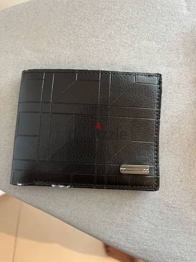 Wallet, and watch