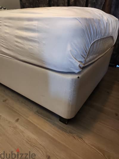 Two single American bed
