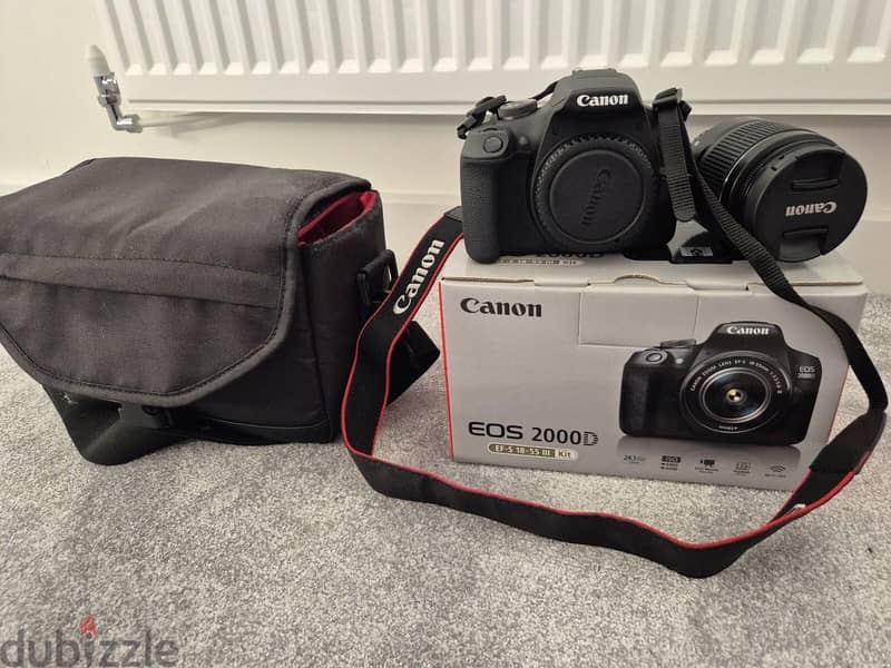 canon 2000D DSLR camera with Wi-Fi connection 3