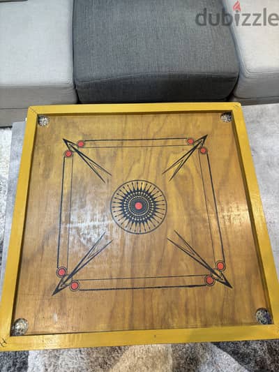 Wooden Carrom Board Only – Good Condition