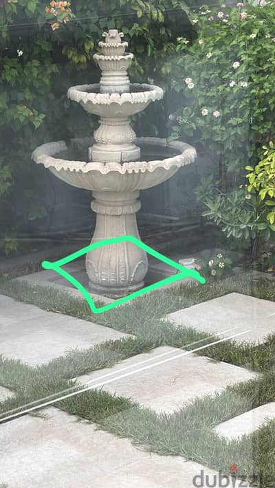 Garden fountain