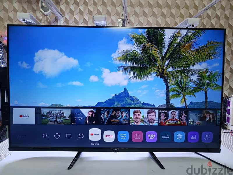 HOMES 43" SMART TV FOR SALE WITH ONE YEAR IP TV SUBSCRIPTION 1