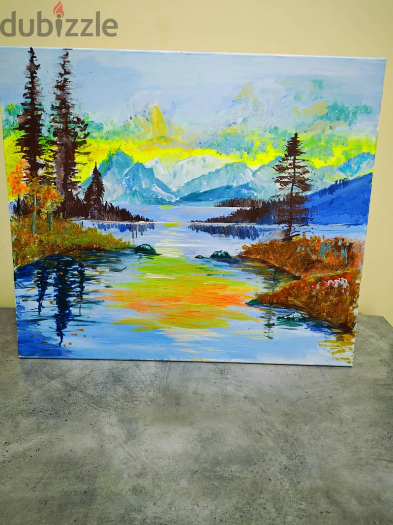 Hand painted canva 1