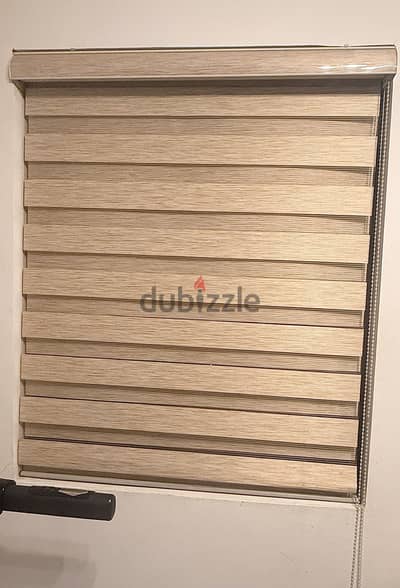 Window blind and blackout curtains