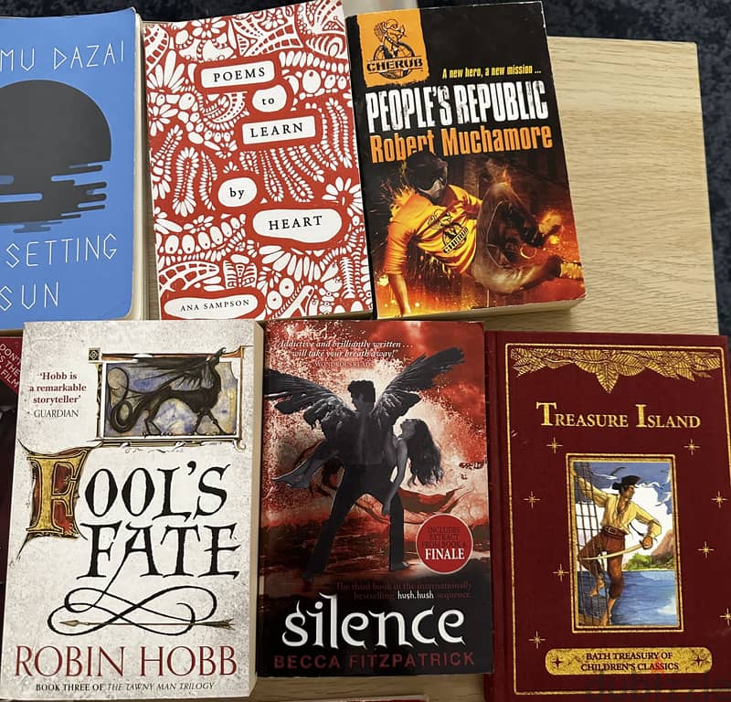 37 books all for under 1 bhd 2