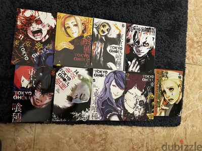 Each manga for 1 bhd  Tokyo ghoul