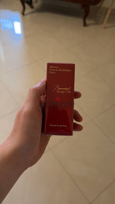 Brand new Baccarat perfume