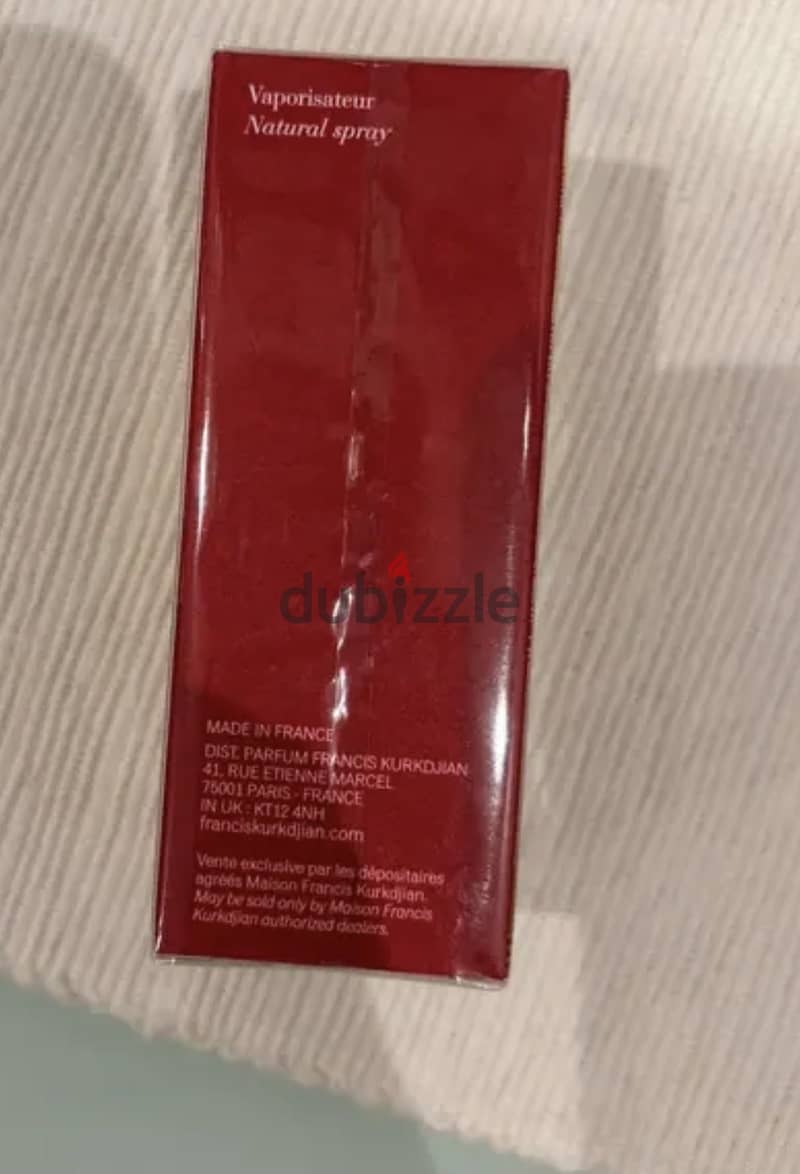 Brand new Baccarat perfume 6