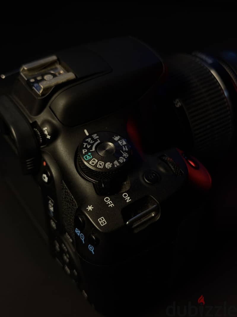 Canon2000d+2lenses 55-250mm+nd filter and camera accessories 5