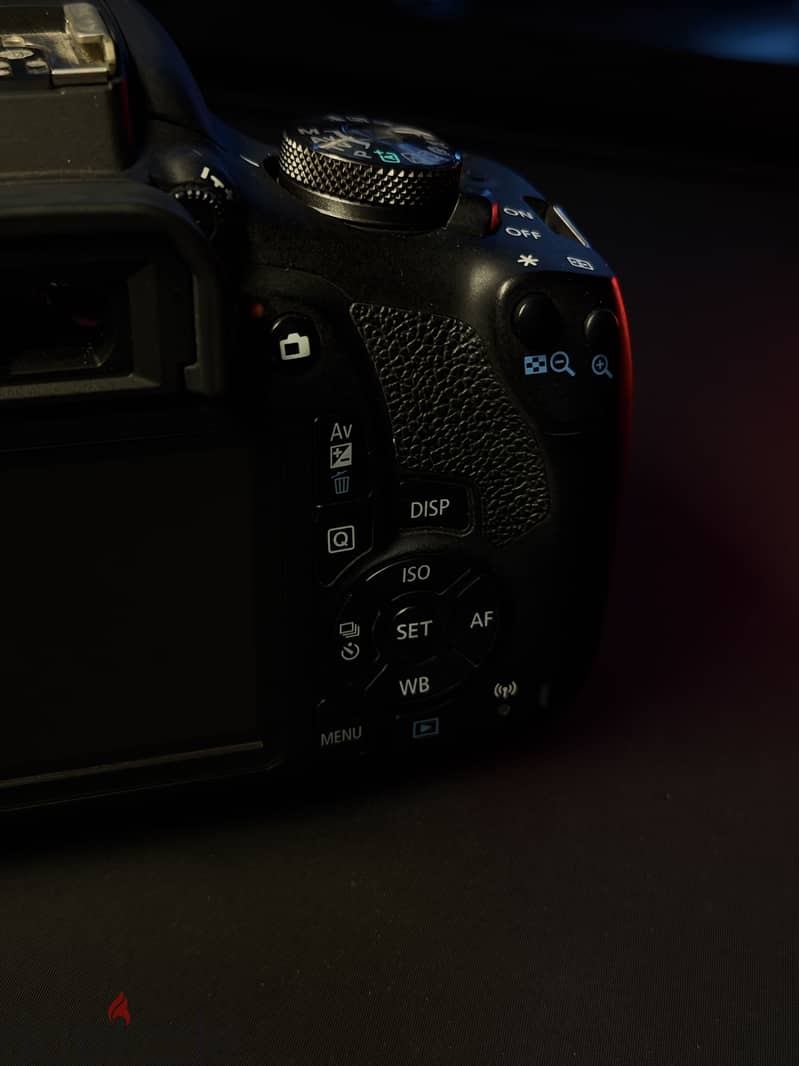 Canon2000d+2lenses 55-250mm+nd filter and camera accessories 7