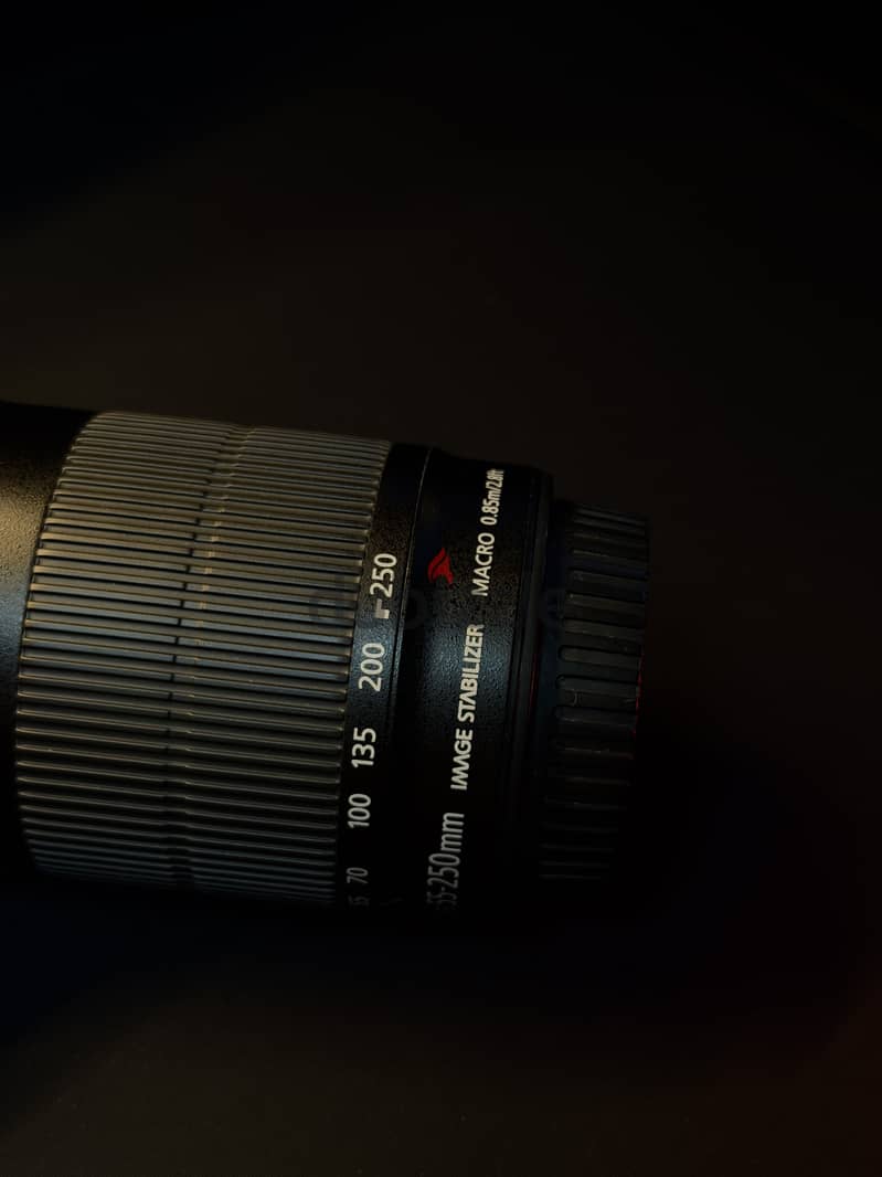Canon2000d+2lenses 55-250mm+nd filter and camera accessories 12
